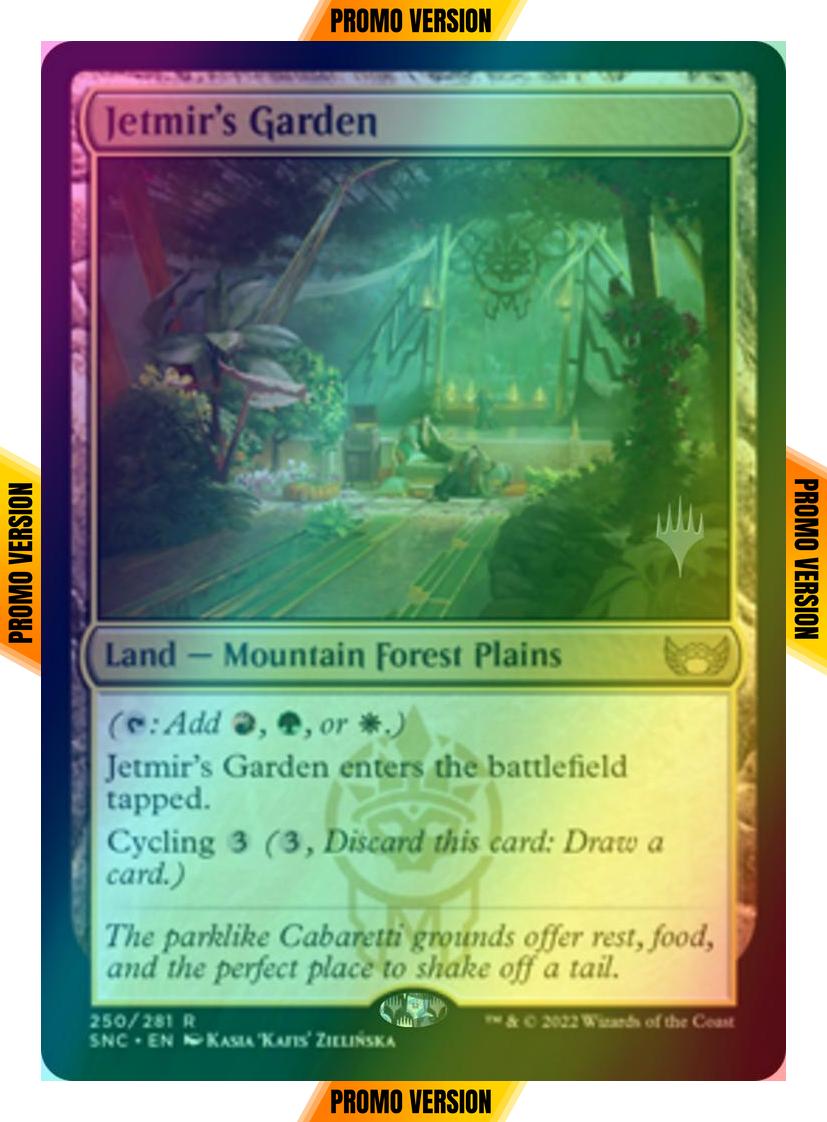 Jetmir's Garden [Promo Pack] [250p] [Streets of New Capenna: Promos] [Foil]