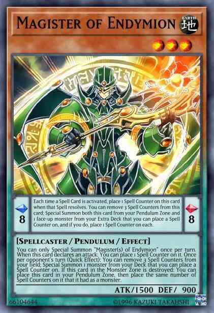 Magister of Endymion - SR08-EN003 - Common - 1st Edition