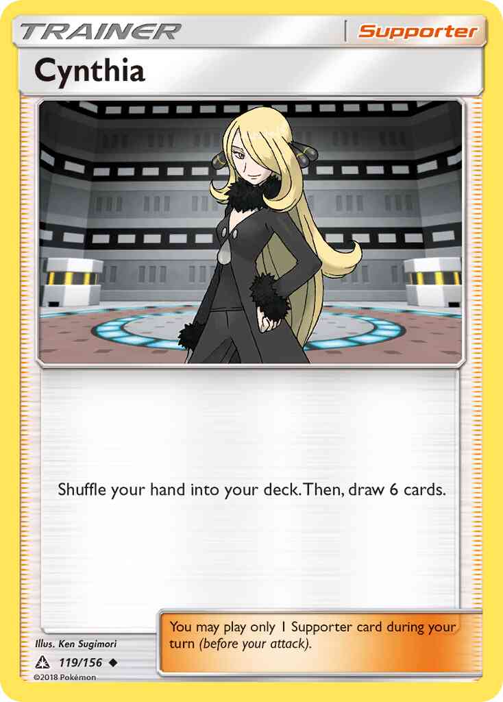 Cynthia - 119/156 - Uncommon [sm5-119] [Non-Holo]