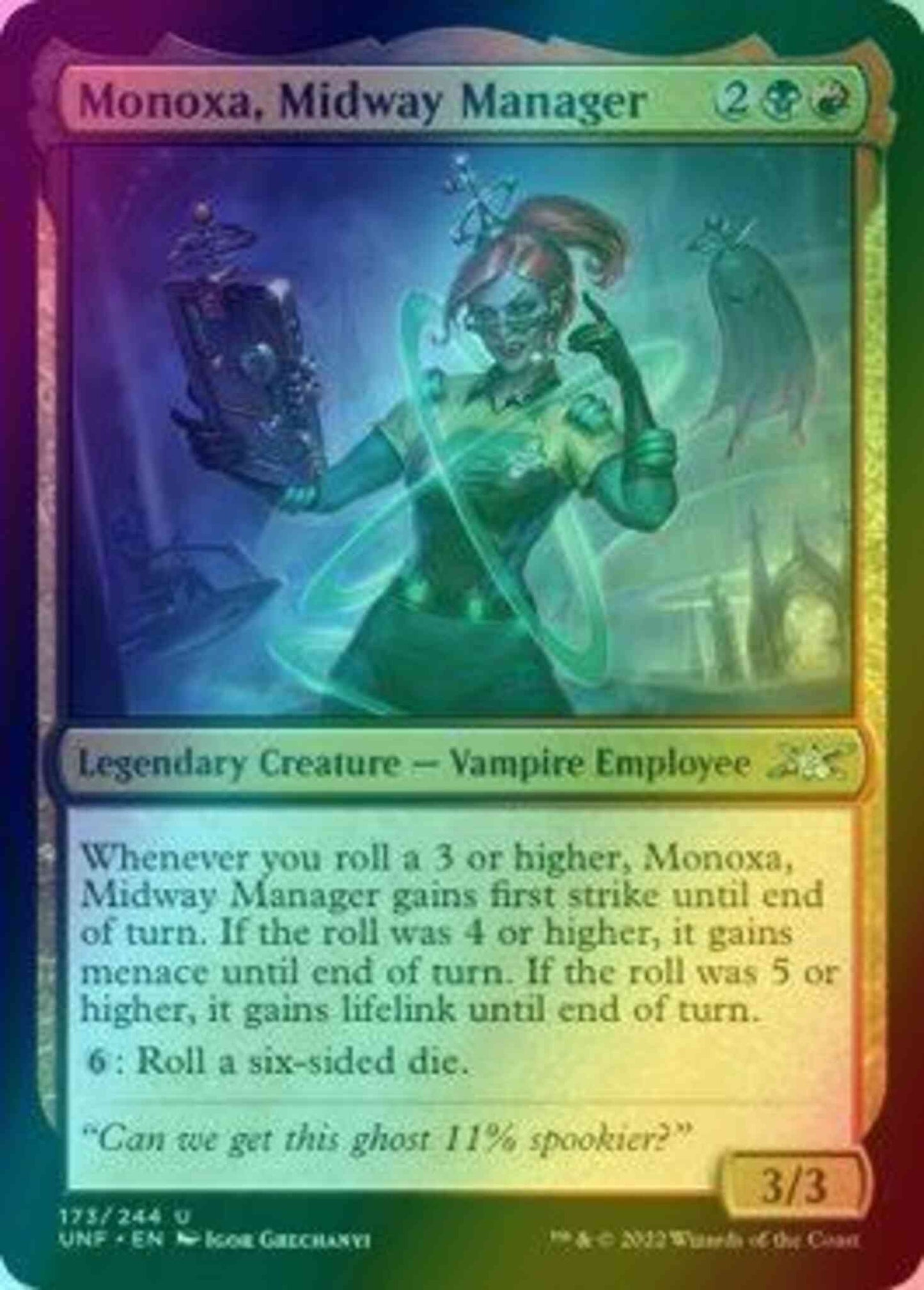 Monoxa, Midway Manager [173] [Unfinity] [Foil]