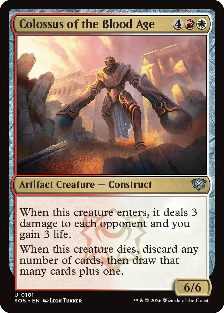 Colossus of the Blood Age [181] [Secrets of Strixhaven] [Non-Foil]