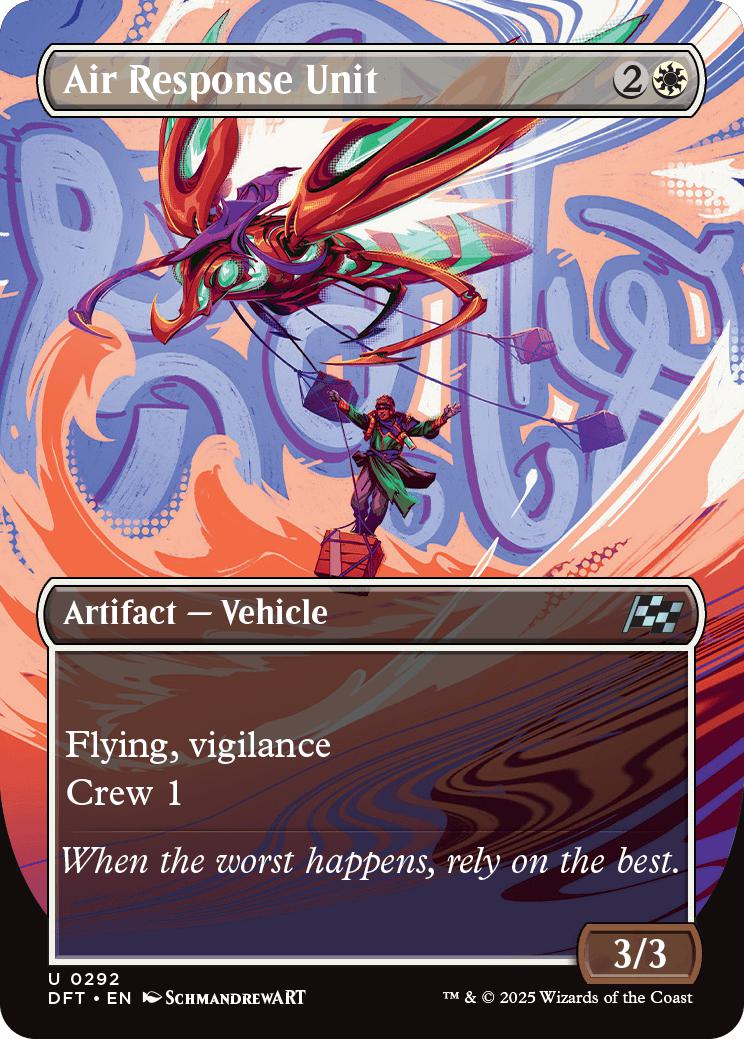 Air Response Unit [292] [Borderless] [Revved Up] [Aetherdrift] [Non-Foil]