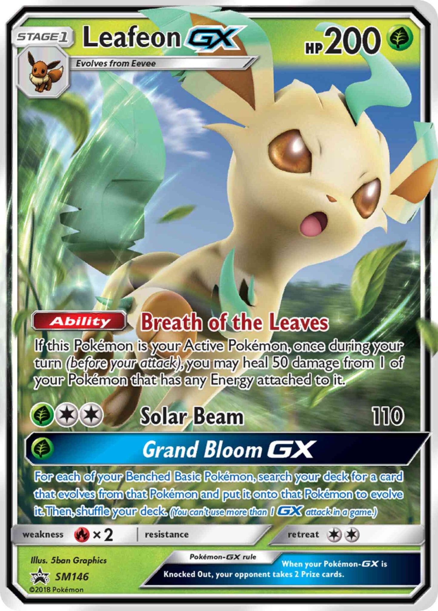 Leafeon-GX - SM146 - Promo [smp-SM146] [Ultra]