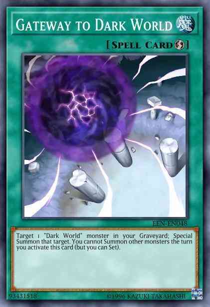 Gateway to Dark World - SDGU-EN025 - Common - 1st Edition