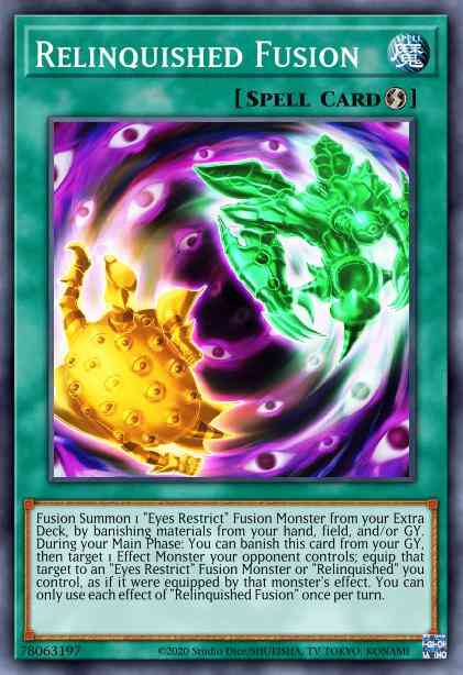 Relinquished Fusion - LED2-EN004 - Ultra Rare - 1st Edition