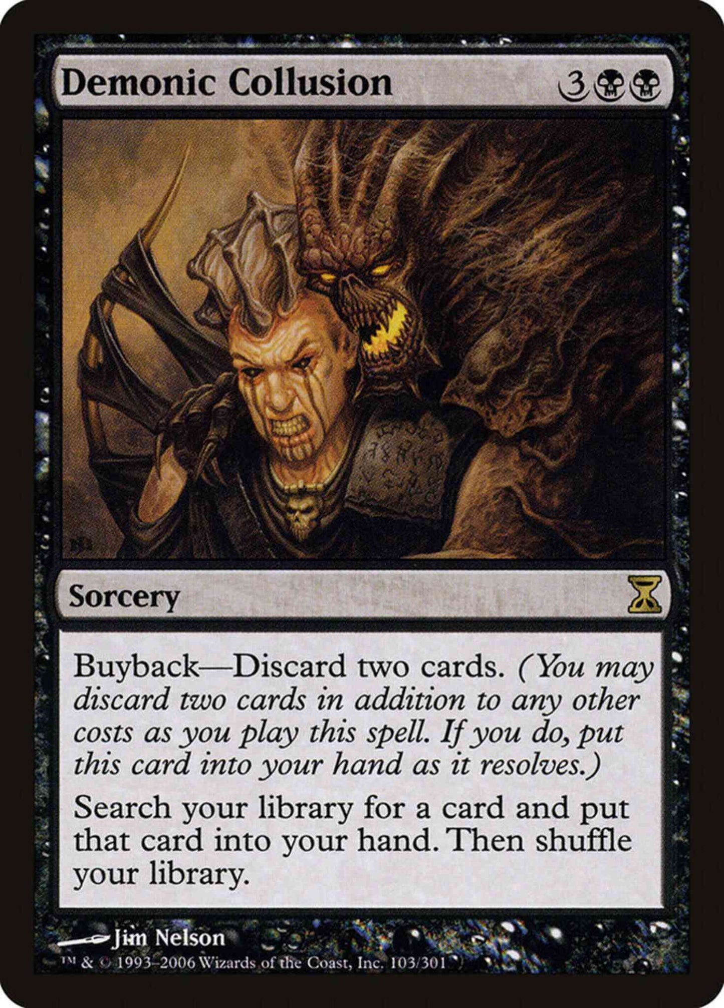Demonic Collusion [103] [Time Spiral] [Non-Foil]