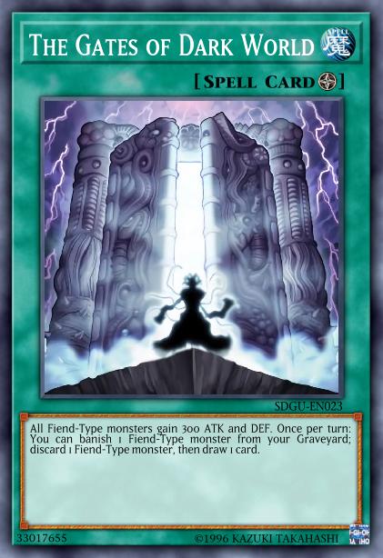 The Gates of Dark World - SDGU-EN023 - Common - Unlimited