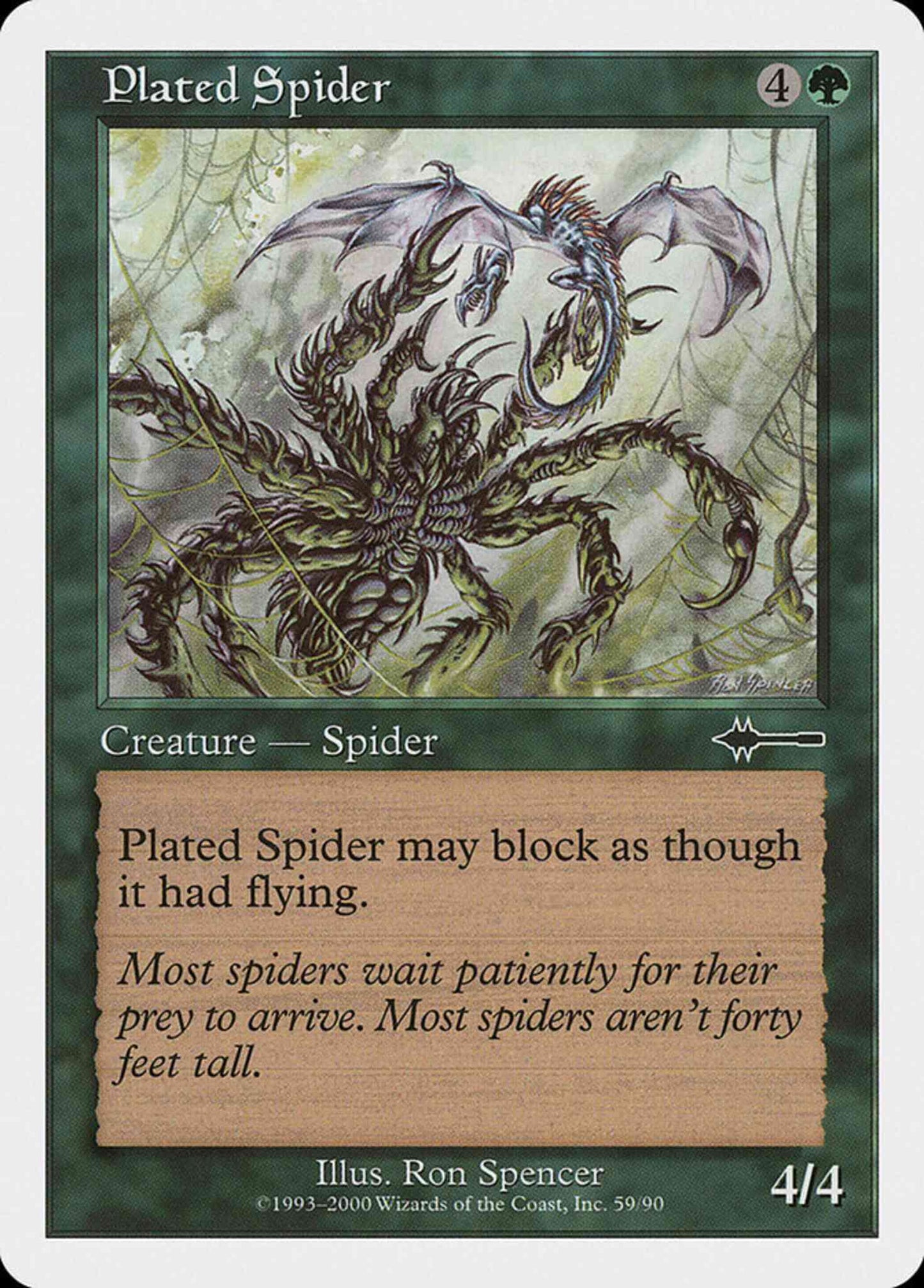 Plated Spider [59] [Beatdown Box Set] [Non-Foil]