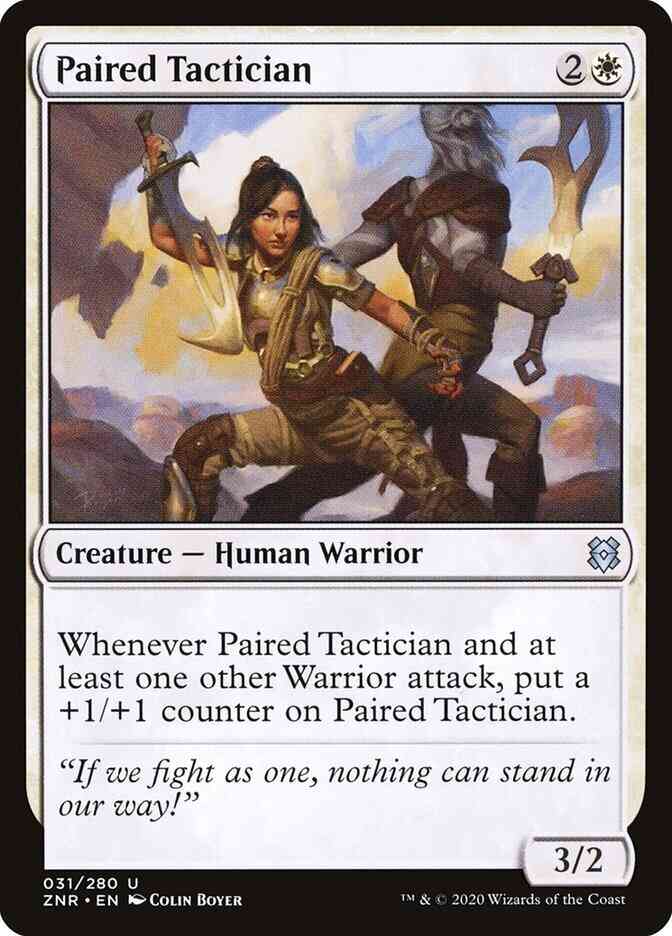 Paired Tactician [31] [Zendikar Rising] [Non-Foil]