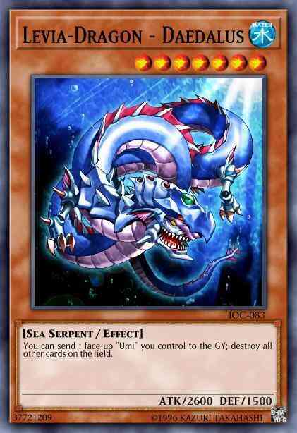 Levia-Dragon - Daedalus - IOC-083 - Ultra Rare - 1st Edition