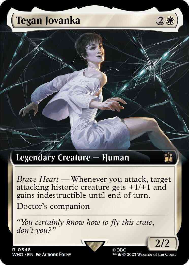 Tegan Jovanka [348] [Extended Art] [Universes Beyond: Doctor Who] [Non-Foil]