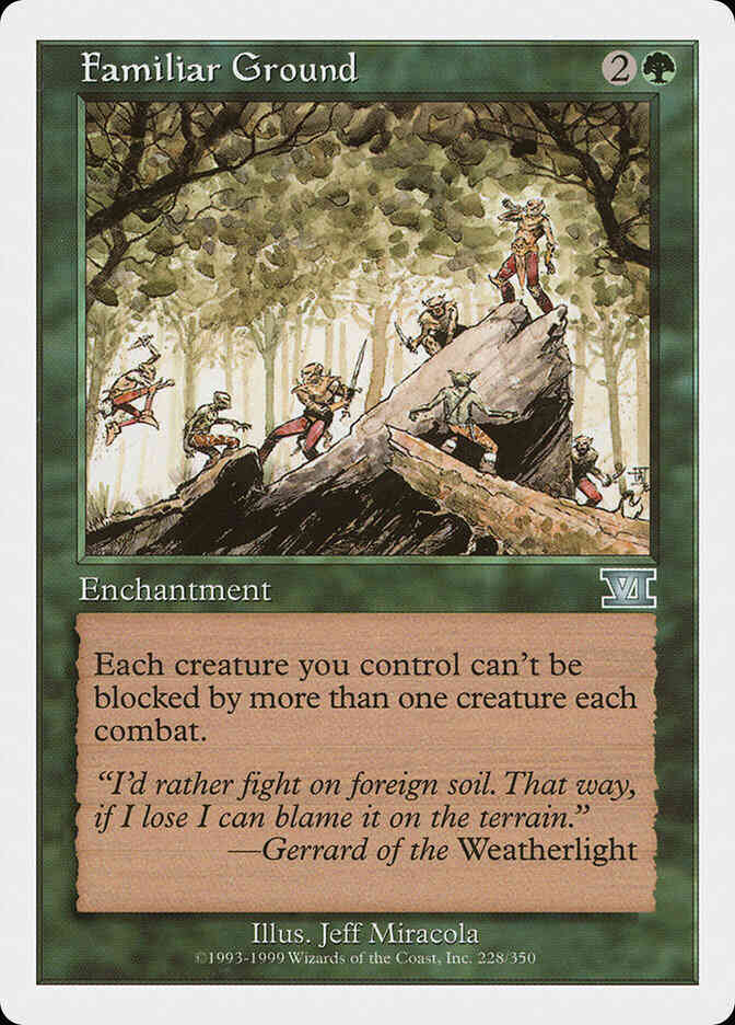 Familiar Ground [228] [Classic Sixth Edition] [Non-Foil]