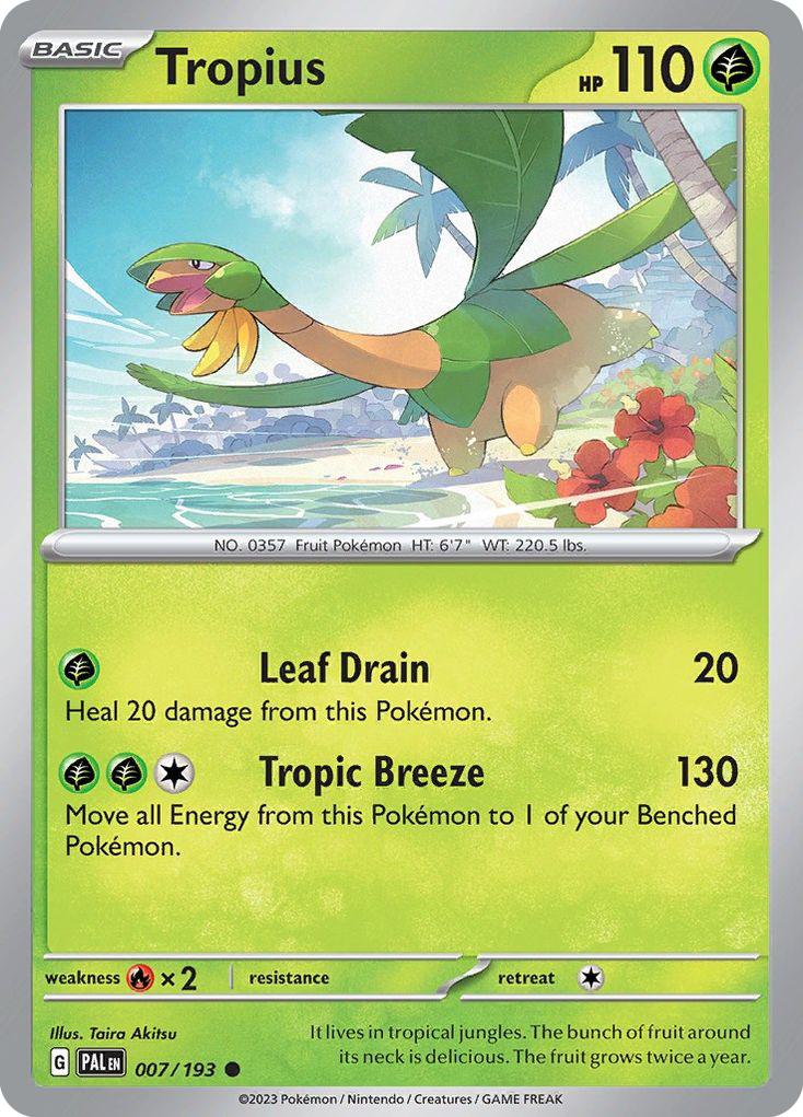 Tropius - 007/193 - Common [sv02-007] [Non-Holo]