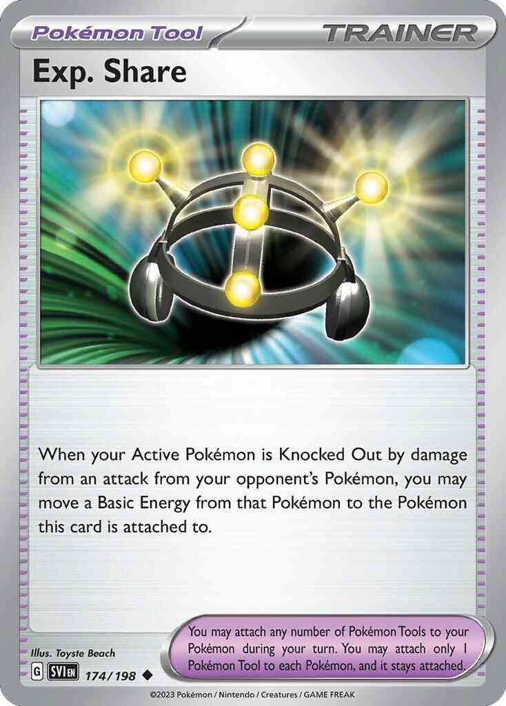 Exp. Share - 174/198 - Uncommon [sv01-174] [Non-Holo]