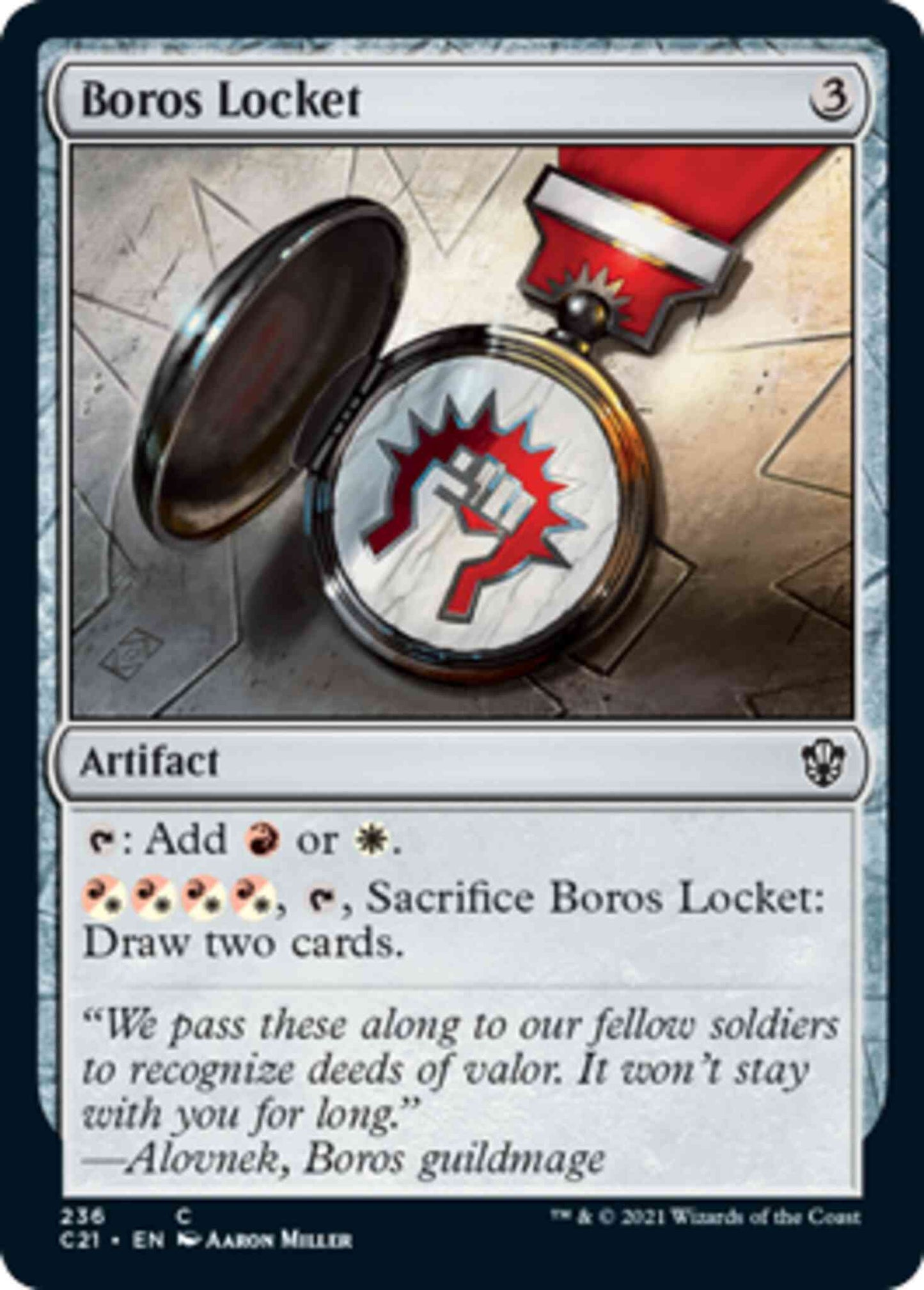 Boros Locket [236] [Commander 2021] [Non-Foil]