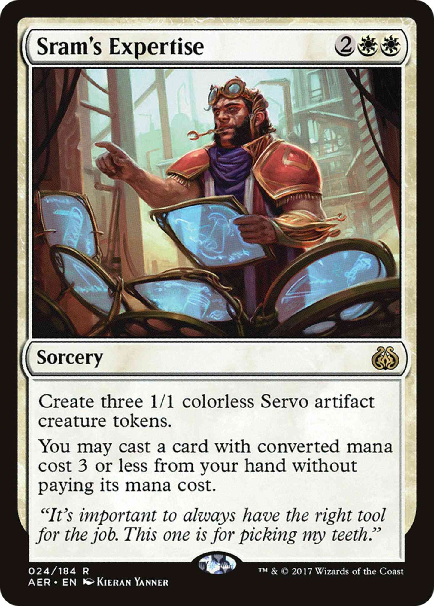 Sram's Expertise [24] [Aether Revolt] [Non-Foil]