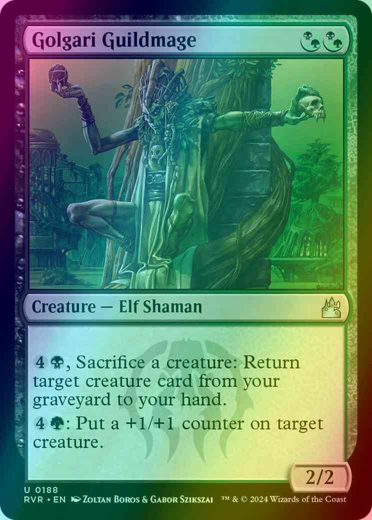 Golgari Guildmage [188] [Ravnica Remastered] [Foil]