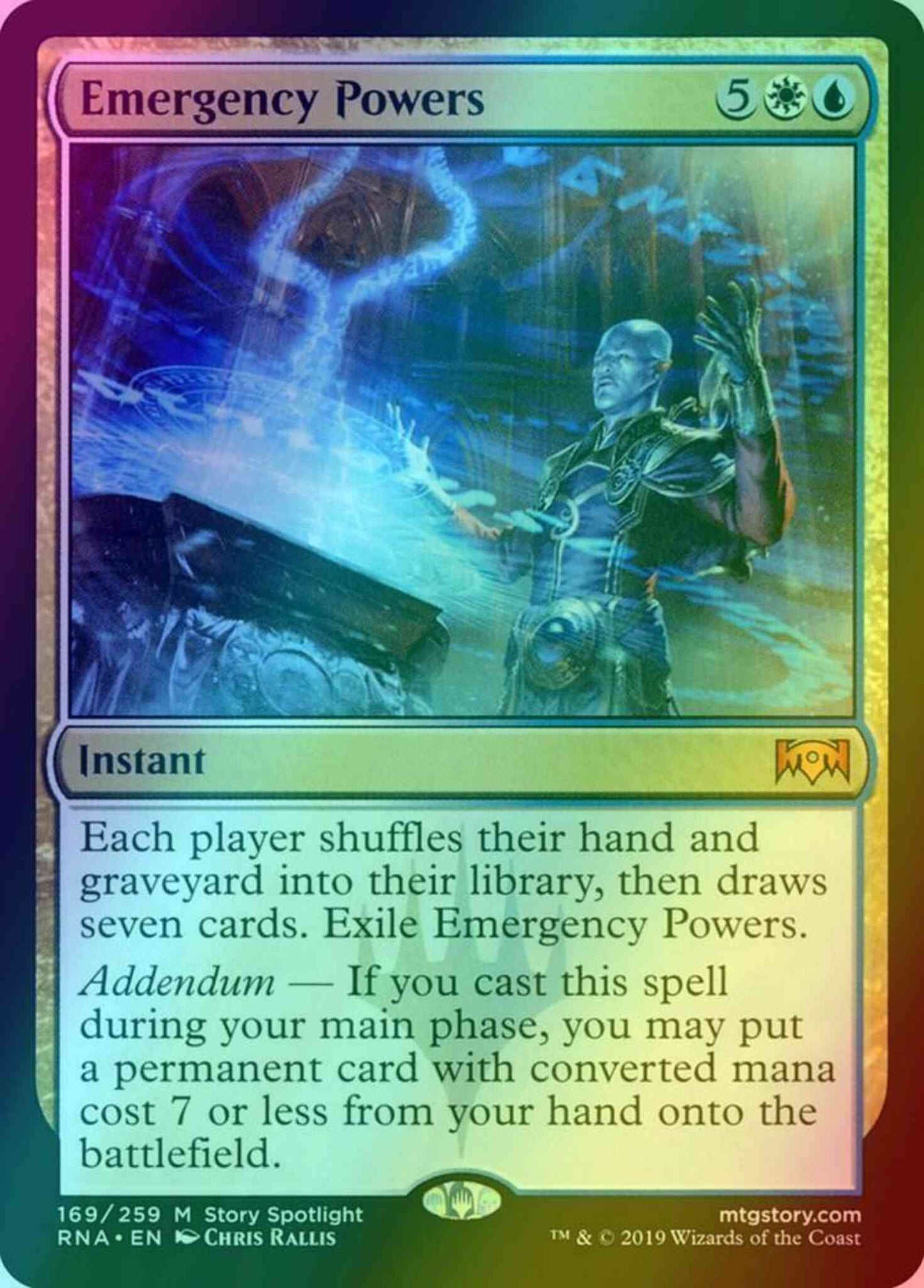 Emergency Powers [169] [Ravnica Allegiance] [Foil]