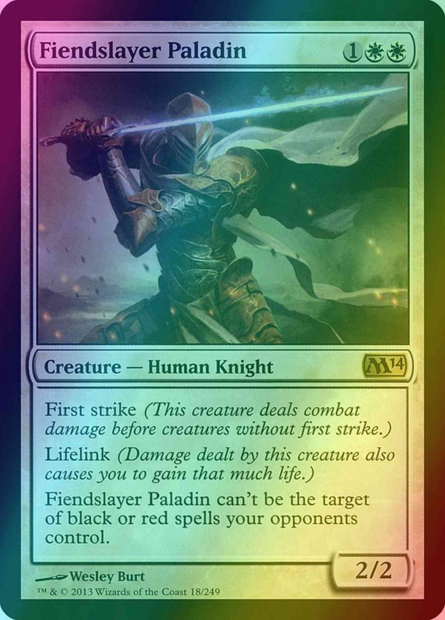 Fiendslayer Paladin [18] [Magic 2014] [Foil]