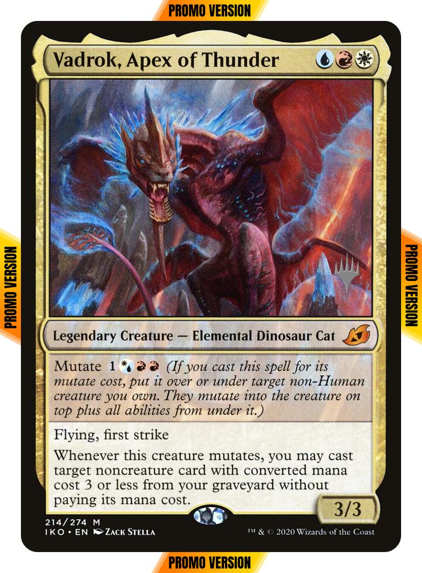 Vadrok, Apex of Thunder [Promo Pack] [214p] [Ikoria: Lair of Behemoths Promos] [Non-Foil]