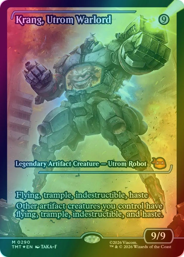 Krang, Utrom Warlord [290] [Japan Showcase] [Teenage Mutant Ninja Turtles] [Foil]