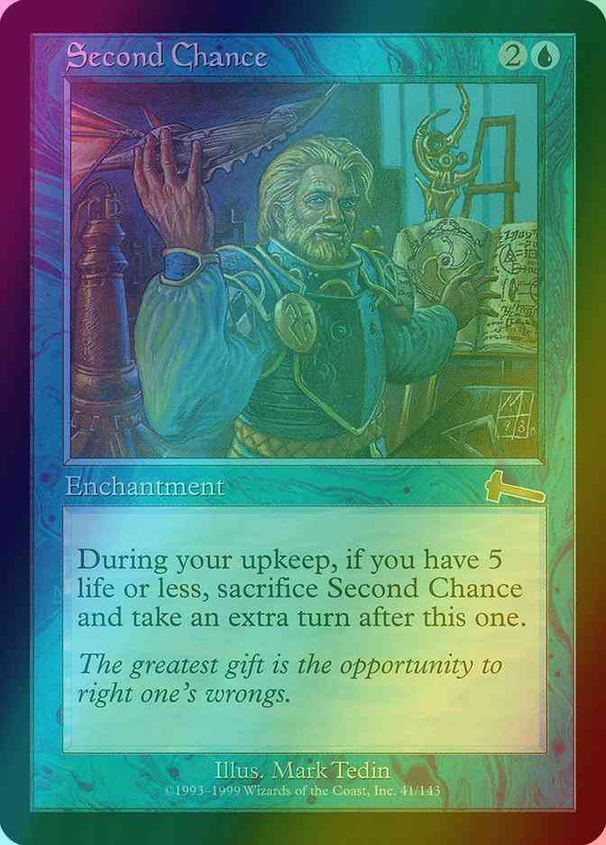 Second Chance [41] [Urza's Legacy] [Foil]