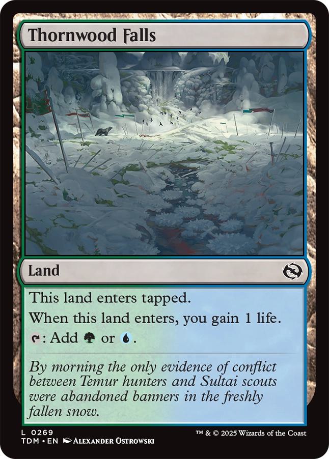 Thornwood Falls [269] [Tarkir: Dragonstorm] [Non-Foil]