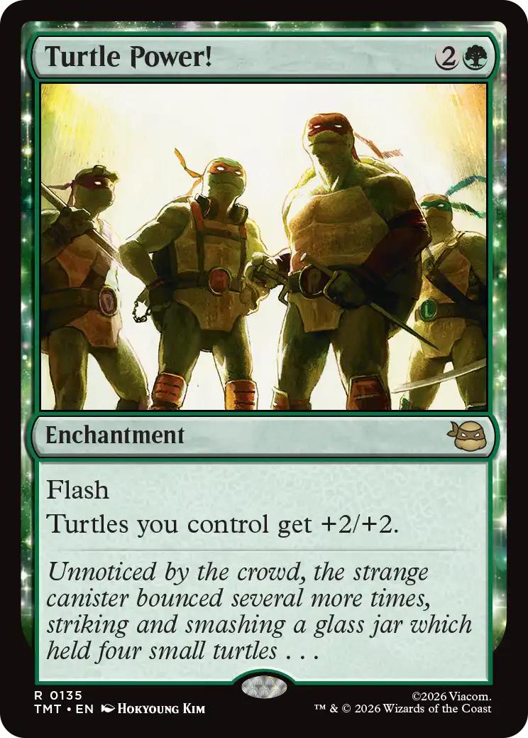 Turtle Power! [135] [Teenage Mutant Ninja Turtles] [Non-Foil]