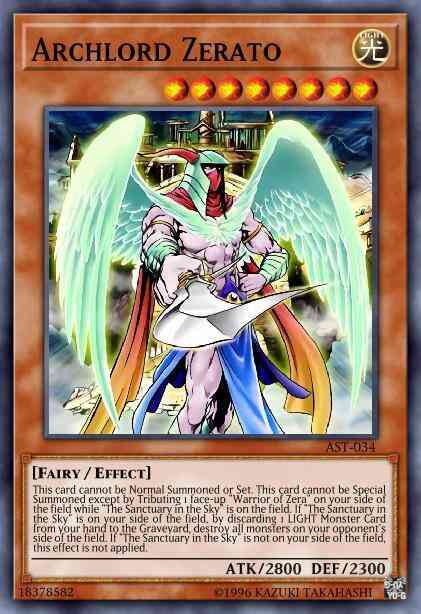 Archlord Zerato - AST-034 - Ultra Rare - 1st Edition
