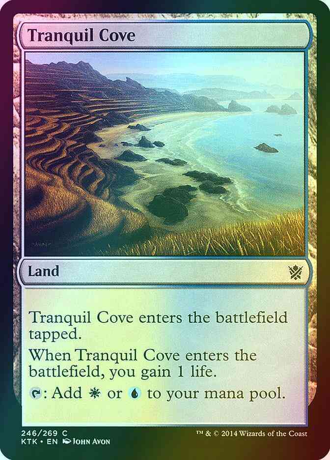 Tranquil Cove [246] [Khans Of Tarkir] [Foil]