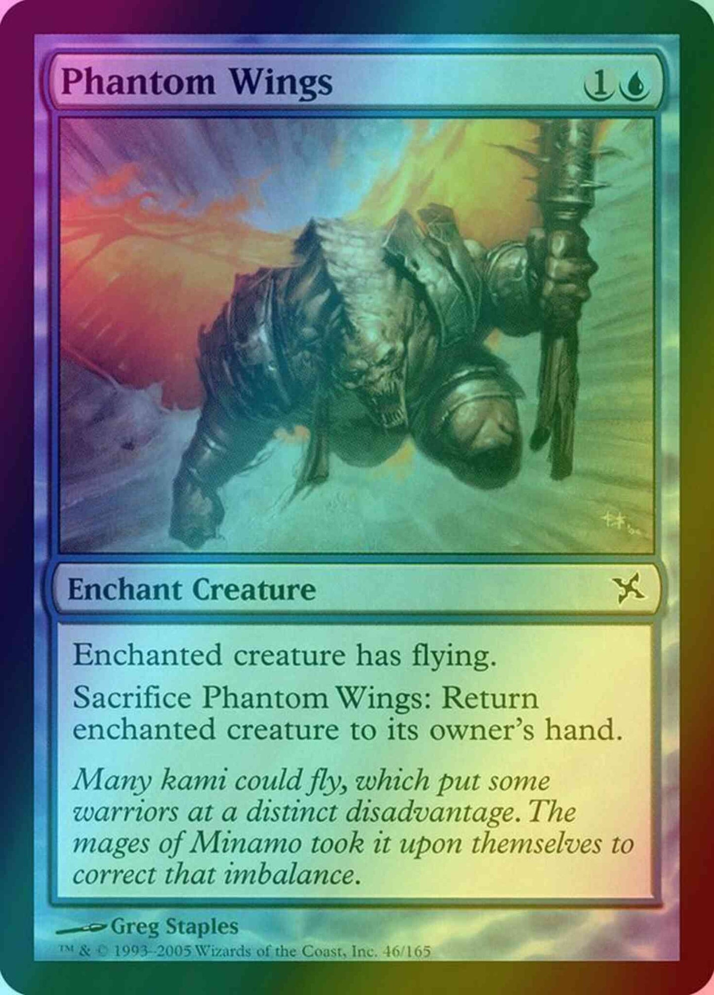Phantom Wings [46] [Betrayers of Kamigawa] [Foil]