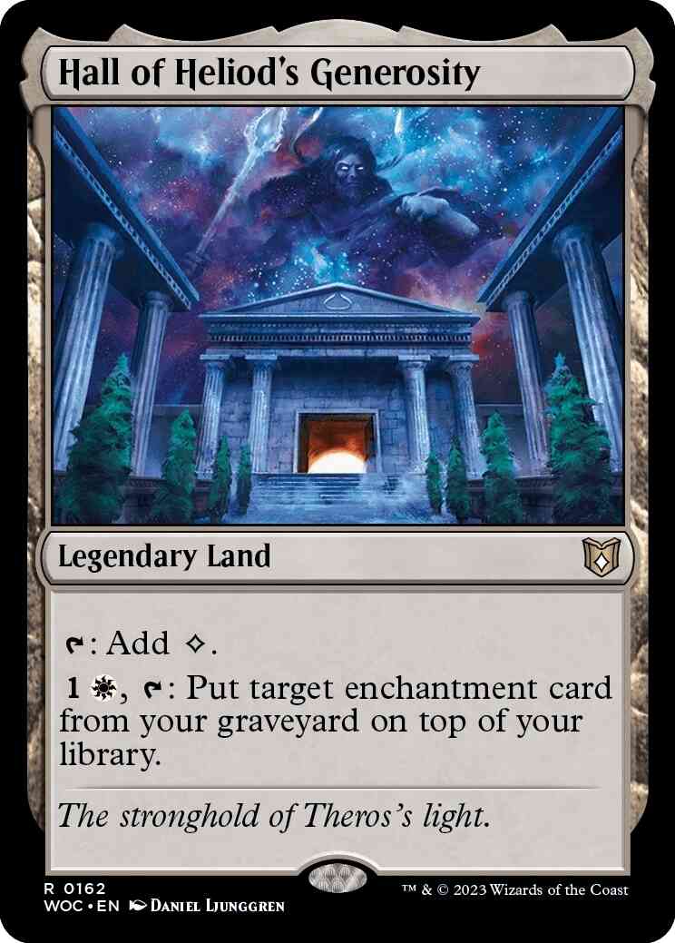 Hall of Heliod's Generosity [162] [Wilds of Eldraine: Commander] [Non-Foil]