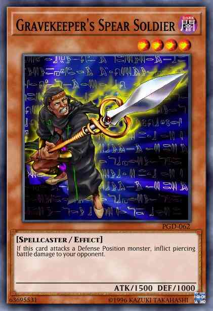 Gravekeeper's Spear Soldier - PGD-062 - Common - Unlimited