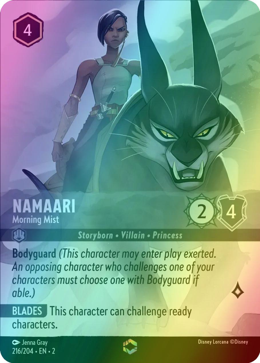 Namaari - Morning Mist (Enchanted) - 216/204 [Rise Of The Floodborn] [Holofoil]