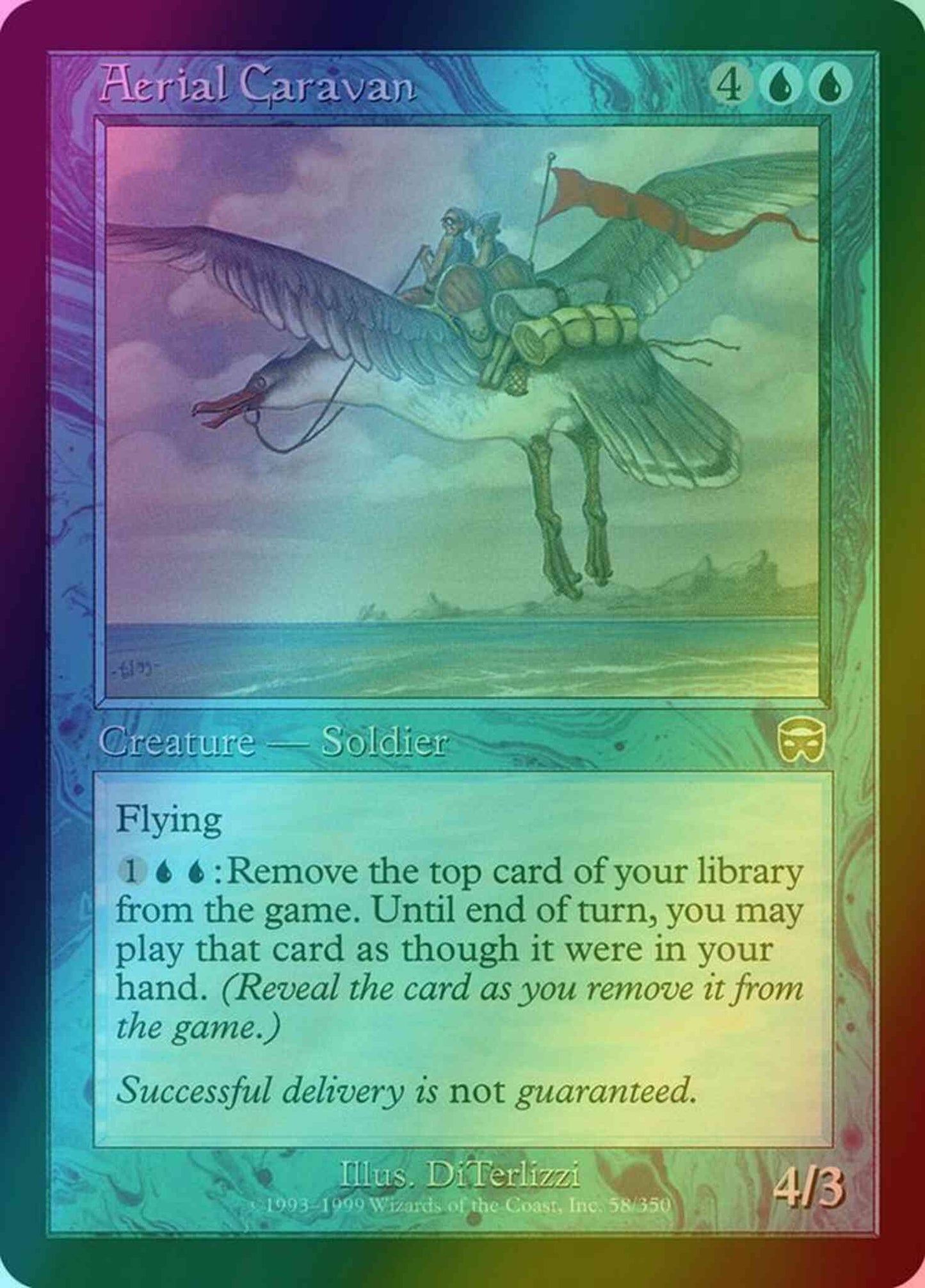 Aerial Caravan [58] [Mercadian Masques] [Foil]