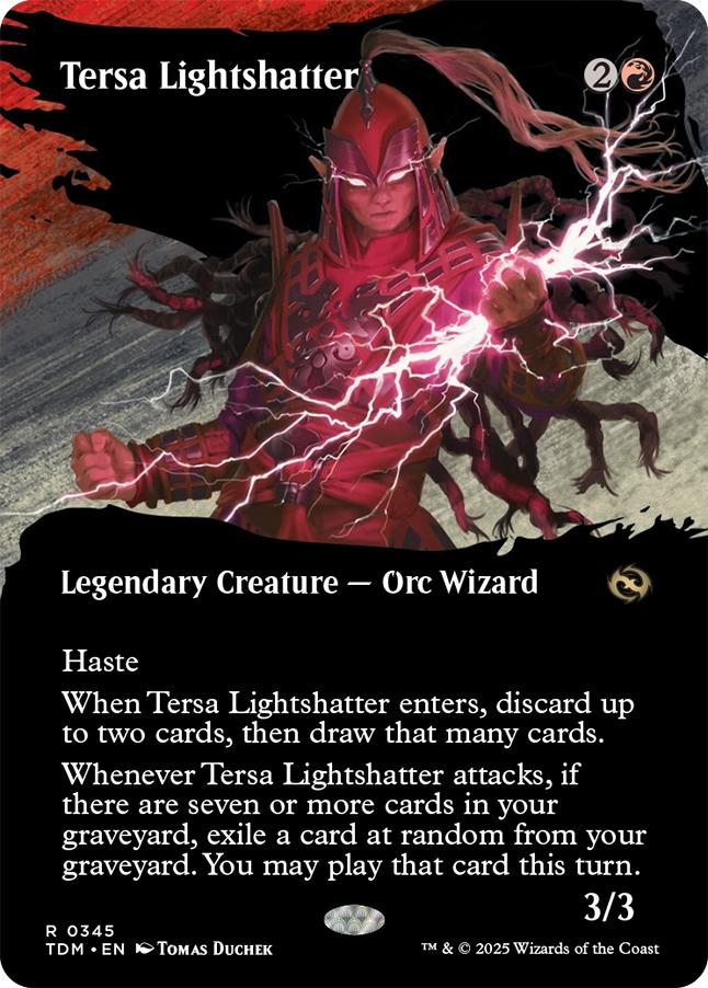 Tersa Lightshatter [345] [Borderless] [Clan] [Tarkir: Dragonstorm] [Non-Foil]