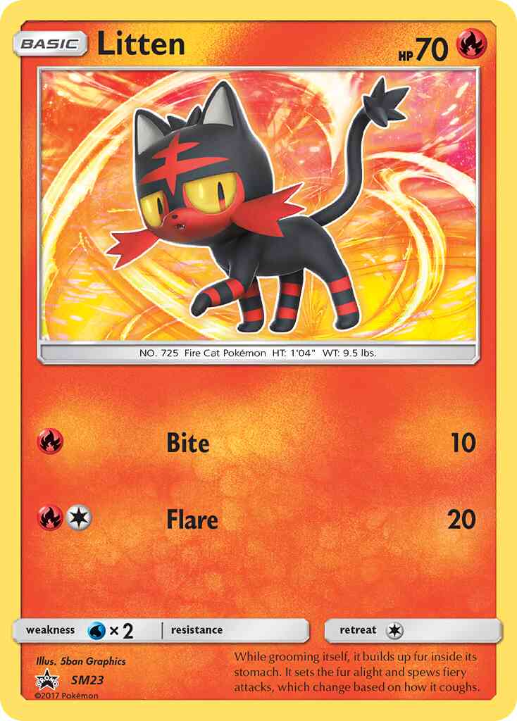 Litten - SM23 - Promo [smp-SM23] [Holo]