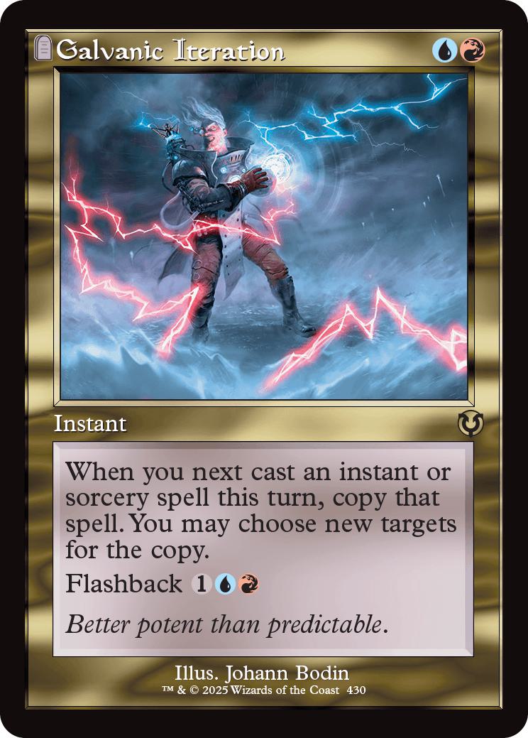 Galvanic Iteration [430] [Retro Frame] [Innistrad Remastered] [Non-Foil]