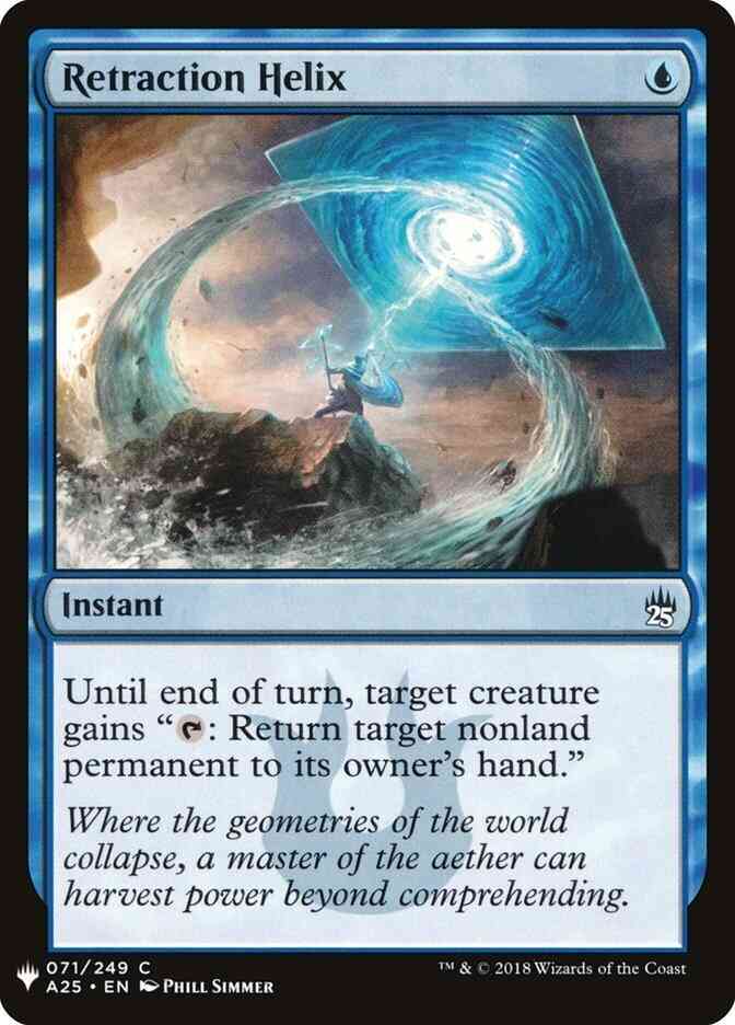 Retraction Helix [A25-71] [The List] [Non-Foil]