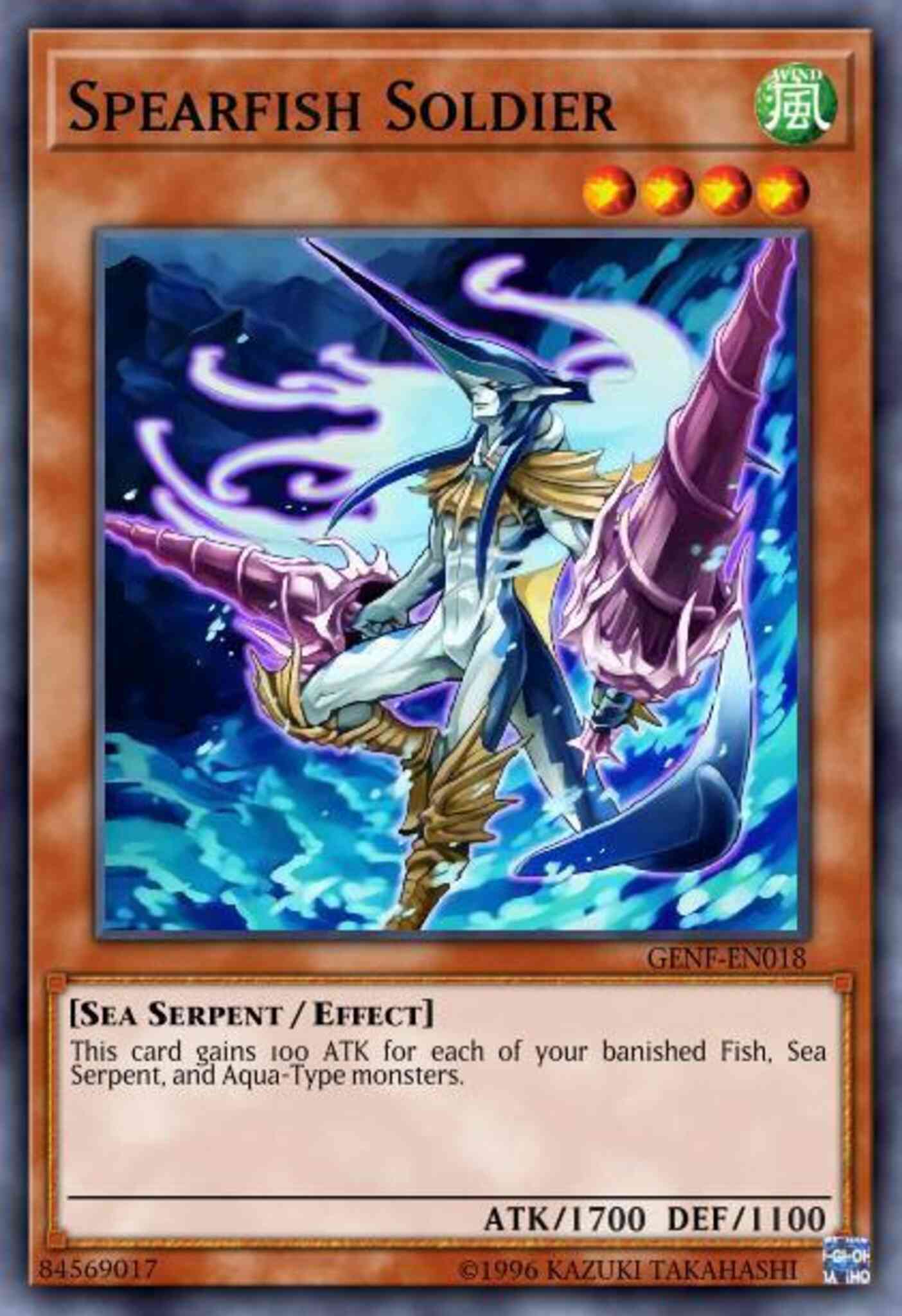 Spearfish Soldier - GENF-EN018 - Common - 1st Edition