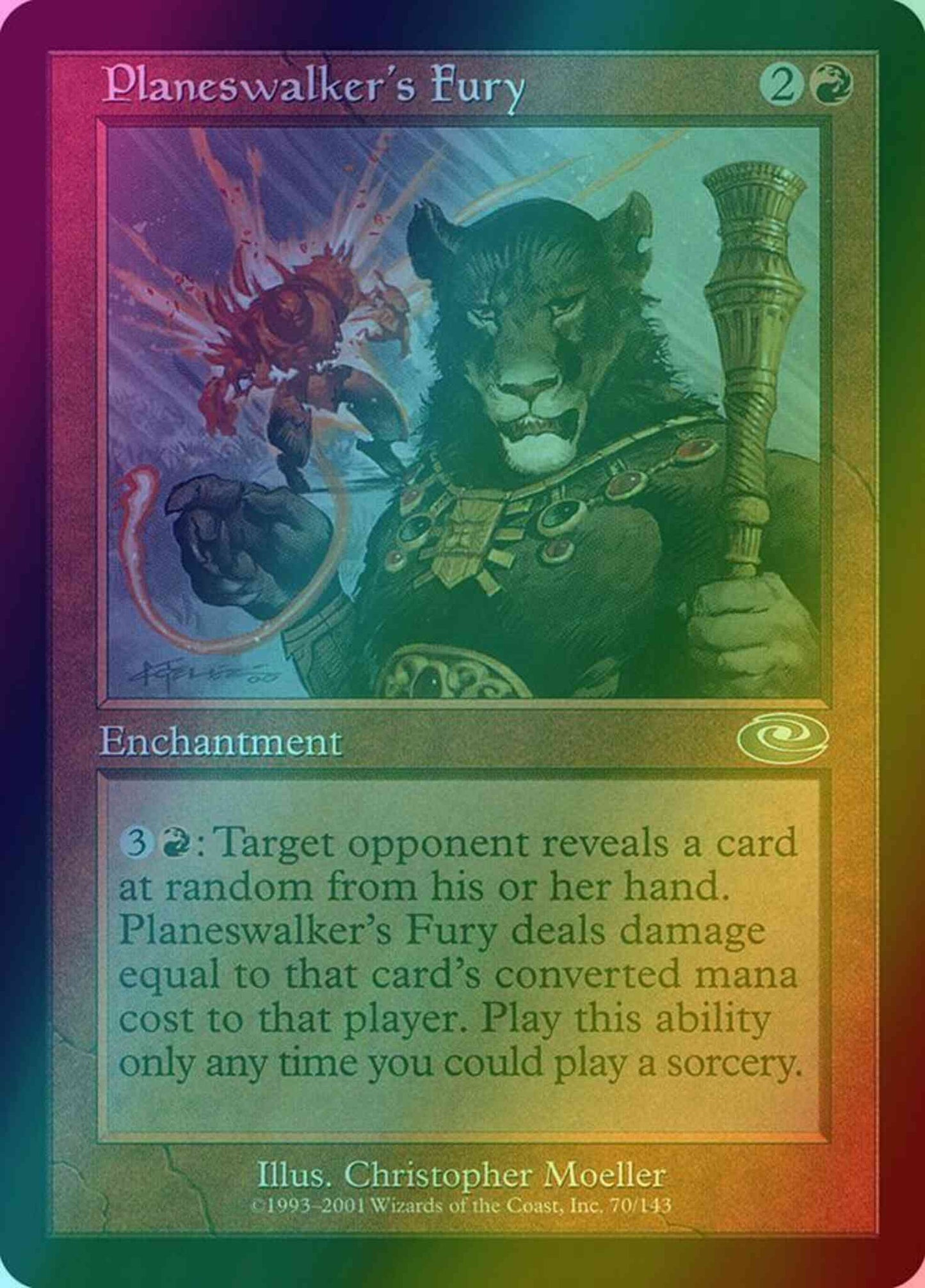 Planeswalker's Fury [70] [Planeshift] [Foil]