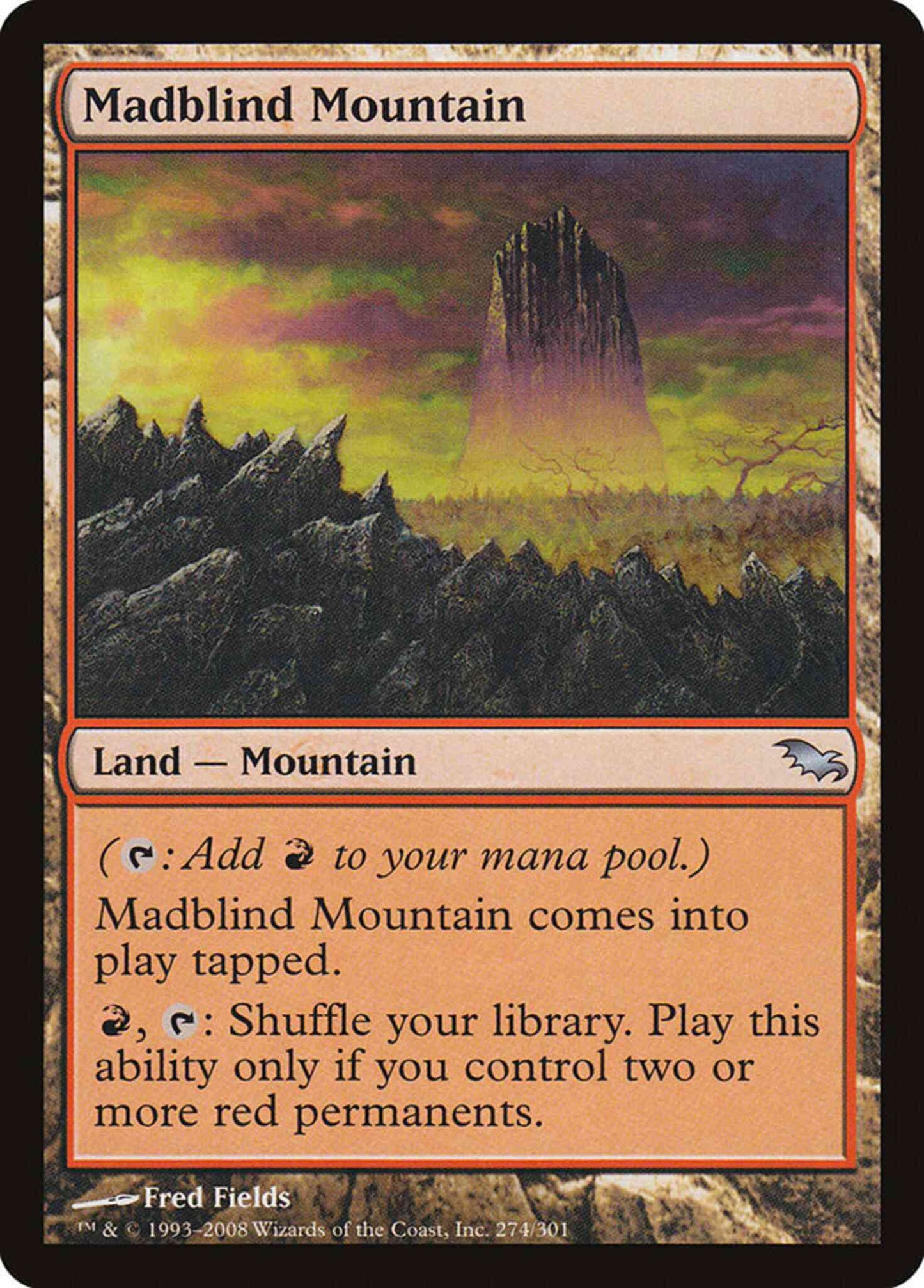 Madblind Mountain [274] [Shadowmoor] [Non-Foil]