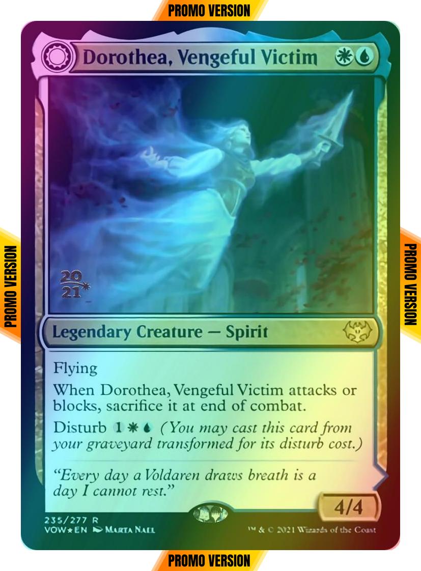 Dorothea, Vengeful Victim // Dorothea's Retribution [Prerelease] [235s] [Innistrad: Crimson Vow: Promos] [Foil]