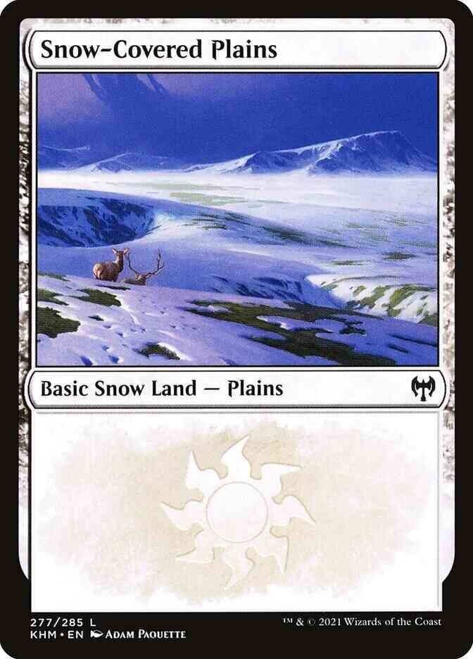 Snow-Covered Plains [277] [Kaldheim] [Non-Foil]