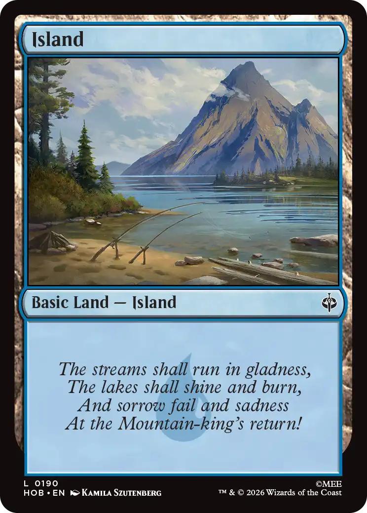 Island [190] [The Hobbit] [Non-Foil]