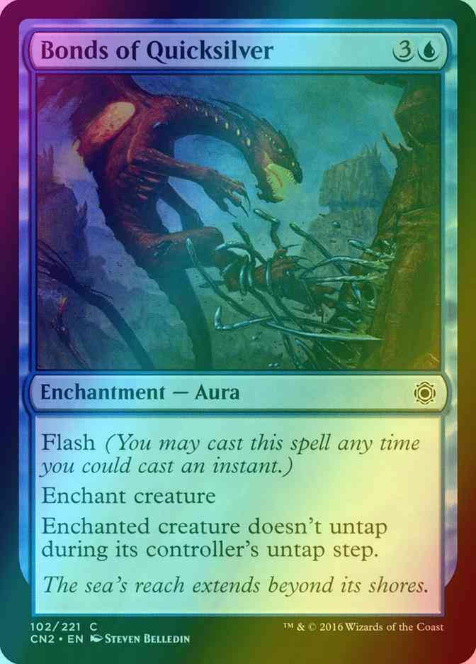 Bonds of Quicksilver [102] [Conspiracy Take The Crown] [Foil]