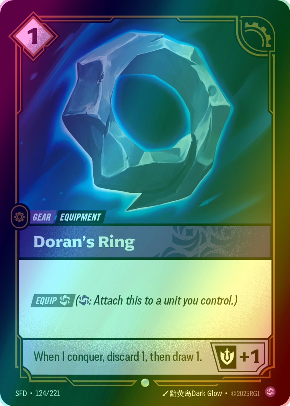 Doran's Ring - 124/221 [Spiritforged] [Foil]