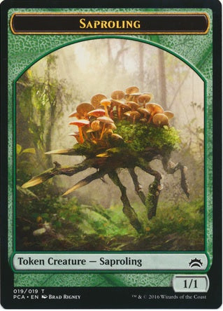 Beast Token (13) // Saproling Token (19) [Planechase Anthology Tokens] [Non-Foil]