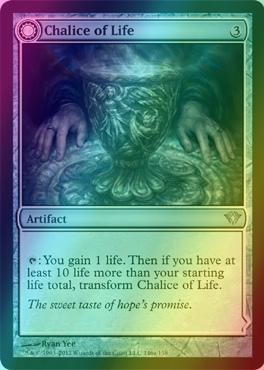 Chalice of Life // Chalice of Death [146] [Dark Ascension] [Foil]