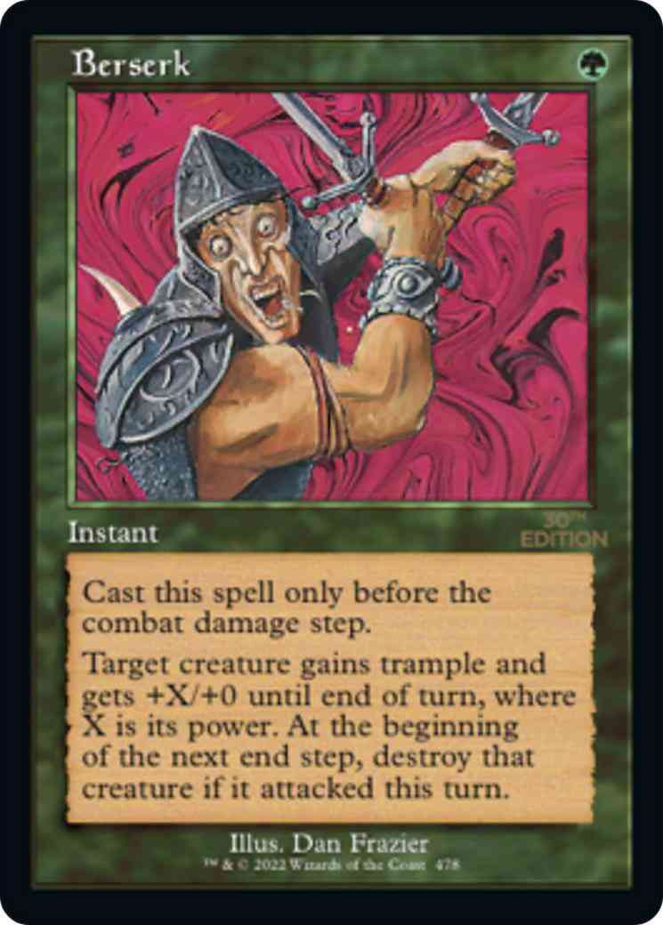 Berserk [478] [Retro Frame] [30th Anniversary Edition] [Non-Foil]